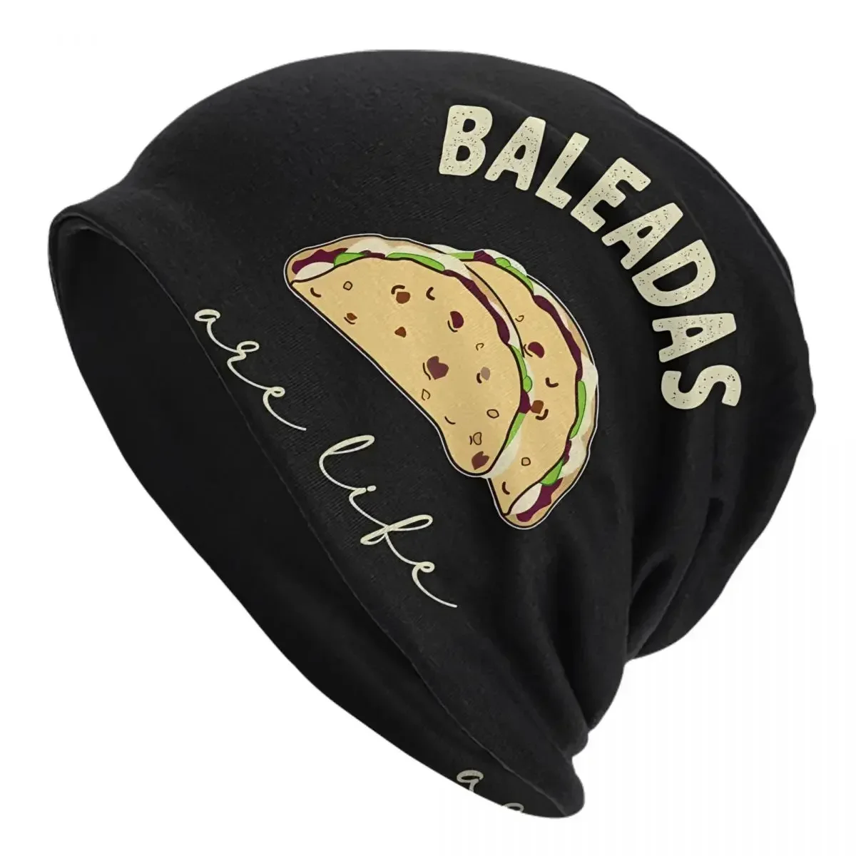 

Baleadas Honduras Food Thin Skullies Beanies Autumn Spring Caps For Men Ski Caps Bonnet Hats