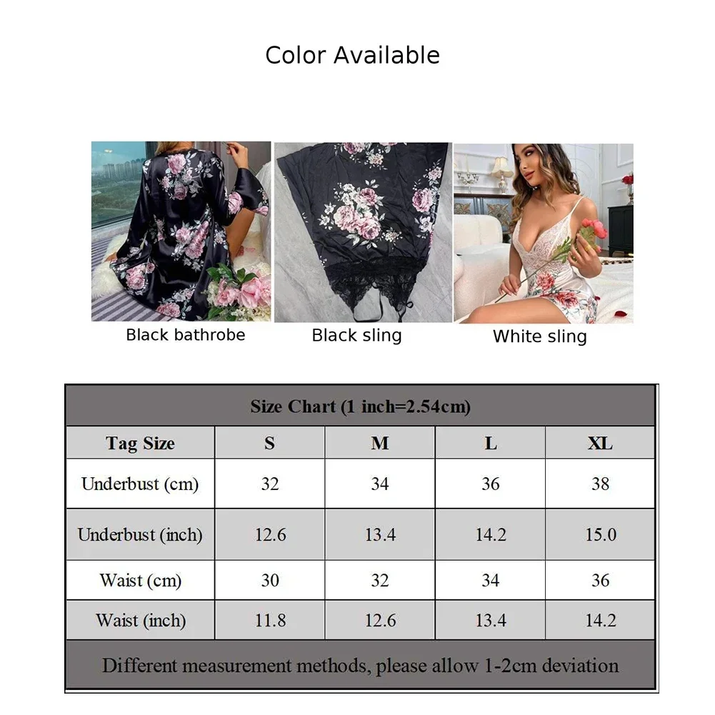 Camisón de lencería sexy, falda con tirantes, ropa interior, pijamas transparentes de encaje para mujer