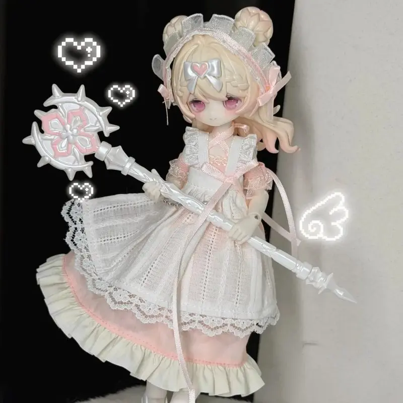 Fantasy Bjd Doll 1/8 Scale Articulated Action Figure Cute Lolita Style Collectible Blind Box Desktop Decoration Gift For Adult