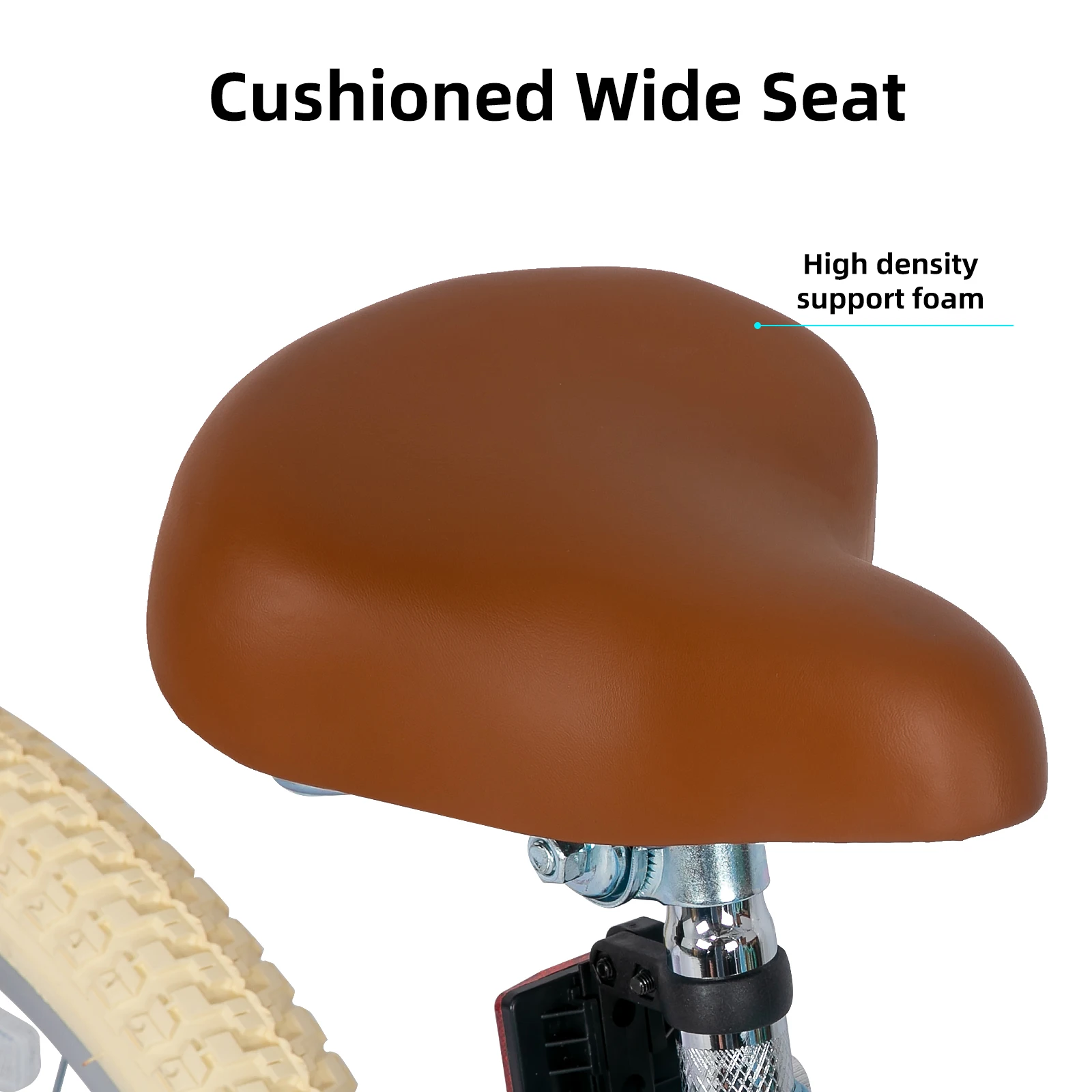 JOYSTAR meisjesfiets in retrostijl voor peuters van 2-12 jaar, 12 14 16 inch kinderfiets met zijwieltjes, 20 inch met standaard