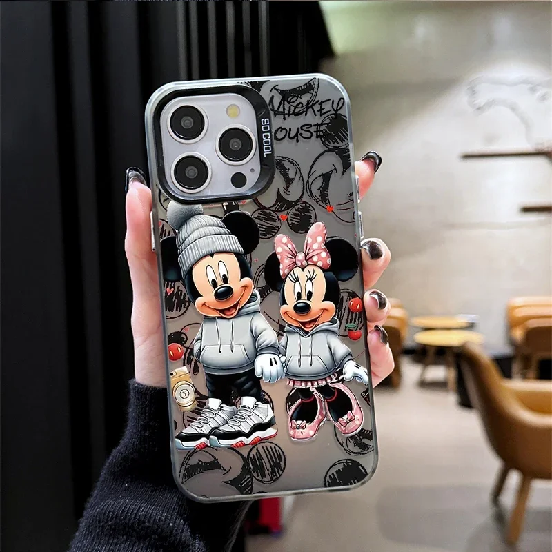مثيرة للاهتمام ميكي حقيبة لهاتف سامسونج جالاكسي A16 A06 A25 A05 A05S A54 A34 A24 A14 A73 A53 A33 A23 A13 A52 A32 A52S A22 A17 A07