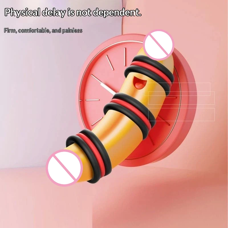 2 In 1 Penis Ring Ball Stretcher Scrotum Bondage Silicone Cock Ring Double Lock Sperm Ring Penis Cage Scrotal Stretcher Adults view 5