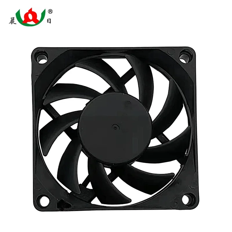 Factory Customized 7015 DC Fan for 12V 24V Moisture-Proof Noise-Reducing Industrial Exhaust Fan Waterproof Silent Cooling Fan