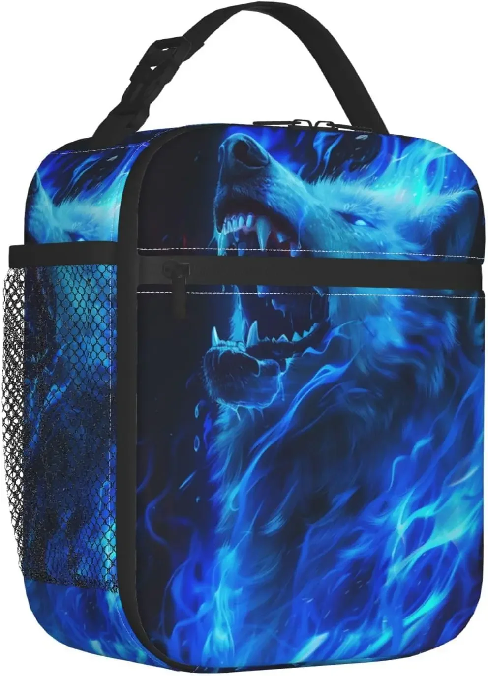 

Insulated Lunch Box for Girls Boys Men Women Adults Kids Wolf Lunch Box for Work,Picnic,School,Travel,Hiking, Beach