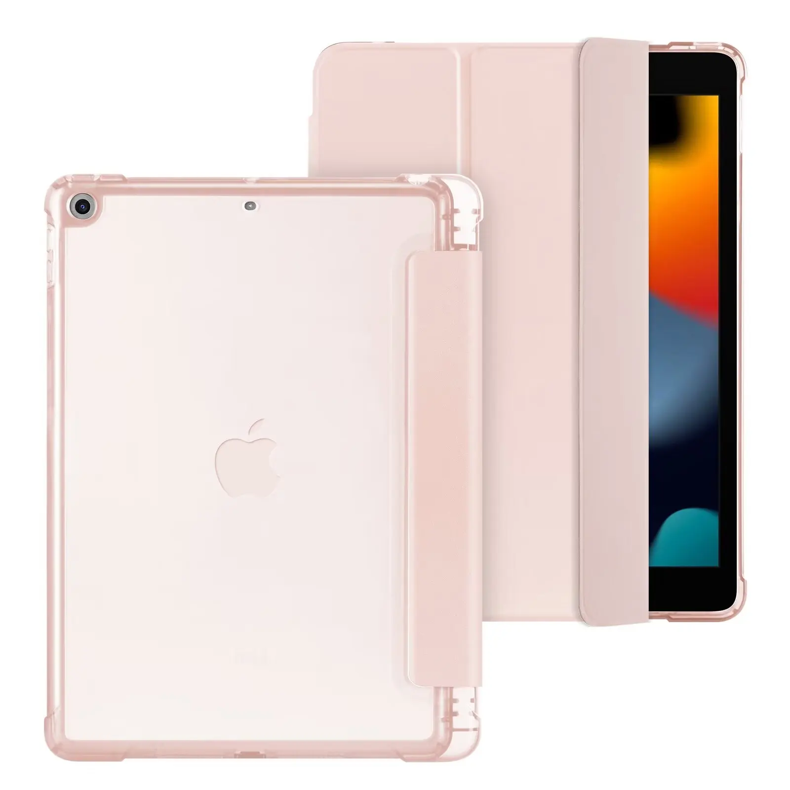Tablets Case For Ipad 10.2 Inch (9th Gen/8th Gen/7th Gen)Soft Edge Pencil Slot