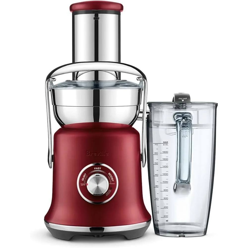 Breville the Juice Fountain Cold XL Centrifugal Juicer, Red Velvet Cake, BJE830RVC, Medium