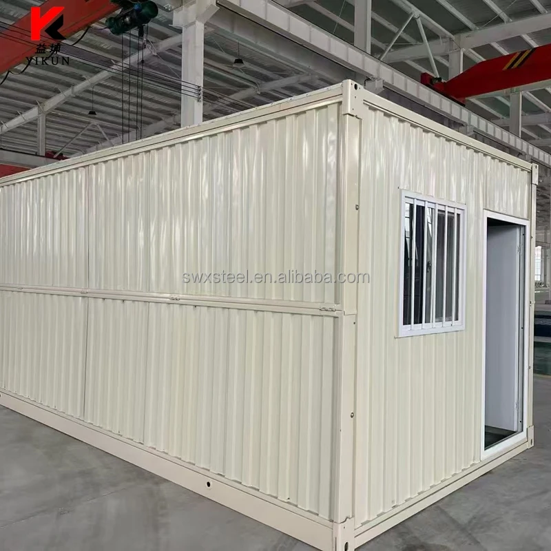 Heat Insulation Flat Pack Container Tiny Homes Container House with Bathroom and Kitchen