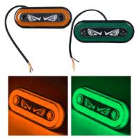 High Visibility LED Side Marker Flashing Lamp Waterproof ABS for SUV Truck Car Trailer Rear Front Warning Light