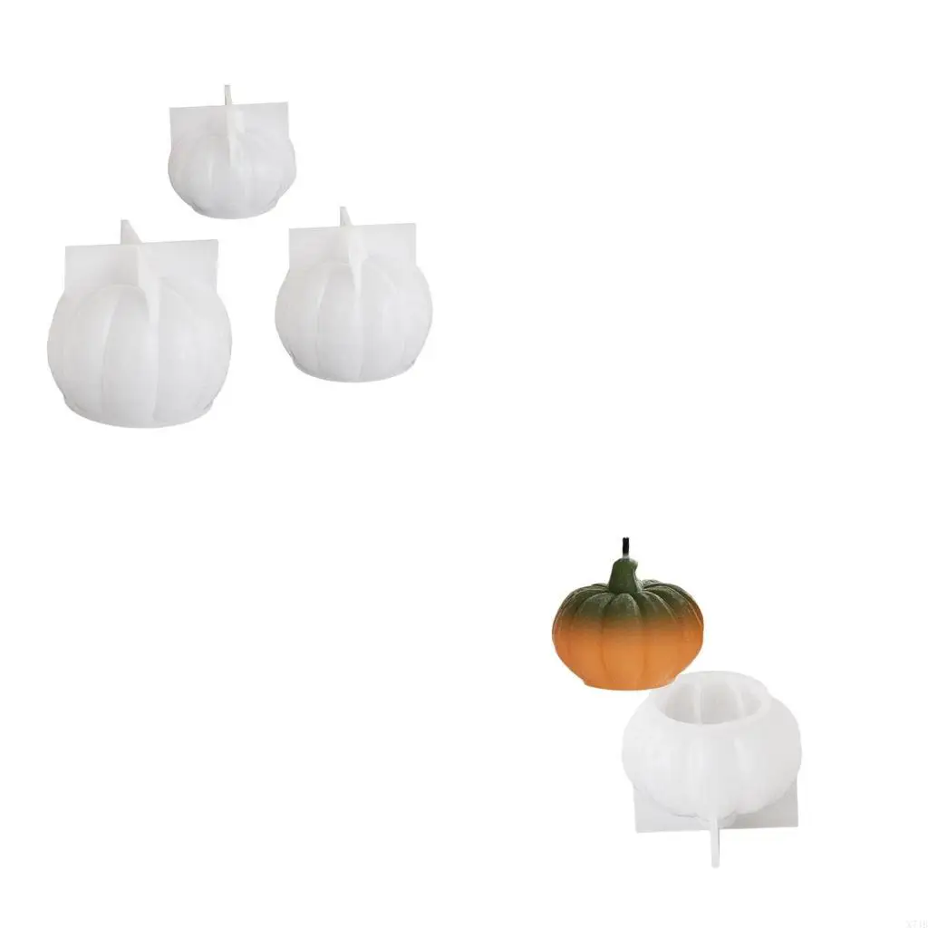 

Easy to Use Silicone Mold Pumpkin Mould Practical Jewelry Making Tool