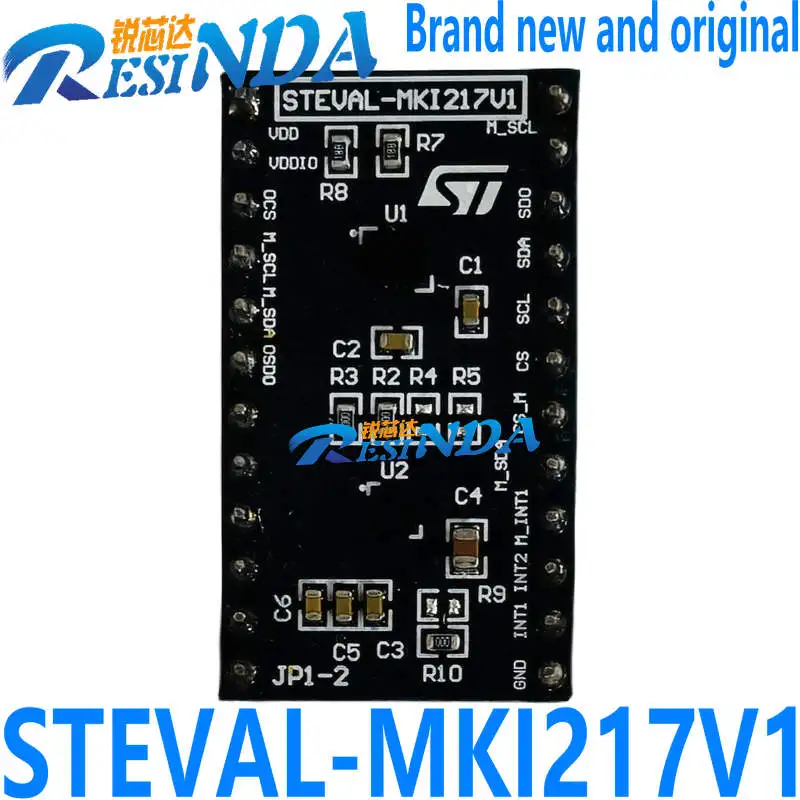 Original spot STEVAL-MKI217V1 based on LSM6DSOX LIS2MDL standard DIL24 adapter board