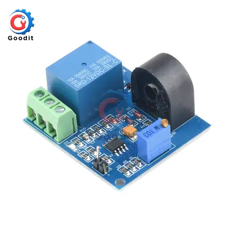 DC 5V/12V/24V 5A Relay Shield Current Detection Sensor Over-Current Protection Sensor Relay Protecting Detection Sensor Module