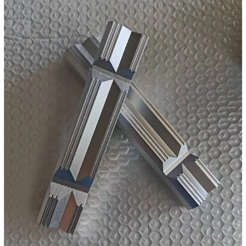 1 Pair V-clip CNC Milling Steel Vise Hard Jaw Fixture V-Type Jaw Aluminum Alloy 4/ 5/6 /8 Inch V-clip