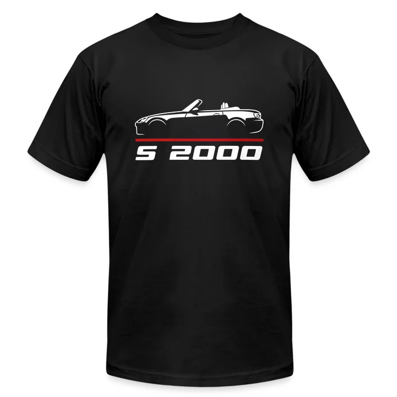 

2024 Men T Shirt Casual Hondas S 2000 Car Enthusiast T-shirt Graphic Summer Short Sleeves 100% Cotton S-3XL Cool Tee