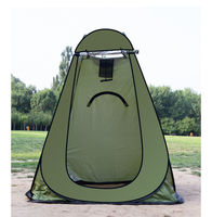 Lightweight Privacy Pop up Inflatable Toilet Changing Portable Beach Bath Shower Room Tent for Toilet Camping