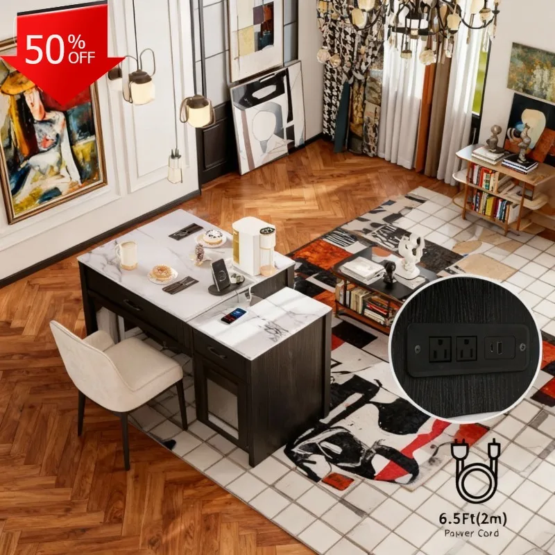 

Dining Table Extendable Dining Room Furniture Buffet Glass Shoes Covers High Stools Service Tables Meble Kuchenne Furnitures