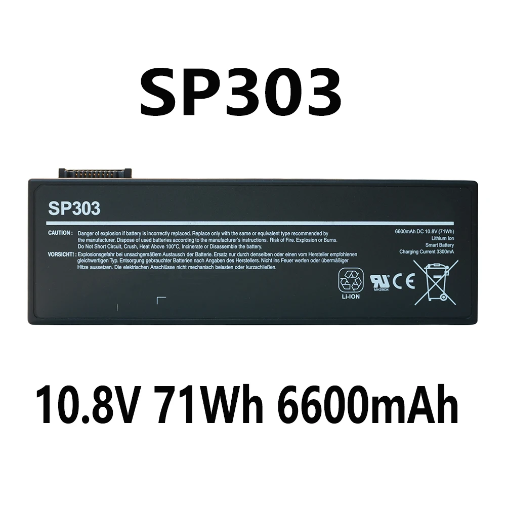 NEW SP303 SP304 8850mAh 6600mAh Replacement Battery For SAMSUNG  SIEMENS SIMATIC FIELD PG M3 M4