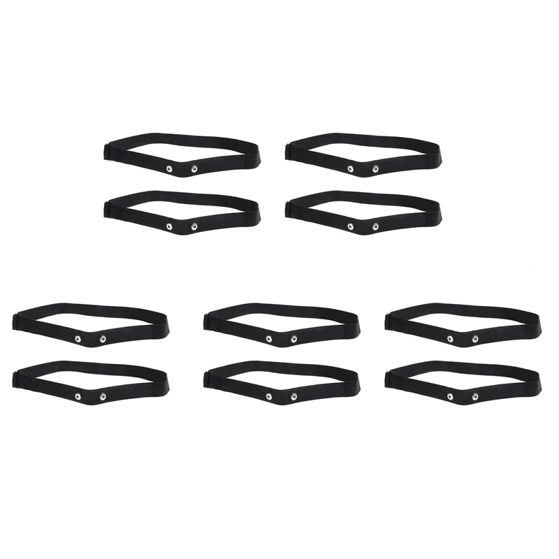 10Pcs Elastic Heart Rate Chest Strap Bands For Geonaute Wahoo Garmin Magene Bryton Coospo Heart Rate Sensor Chest Belt