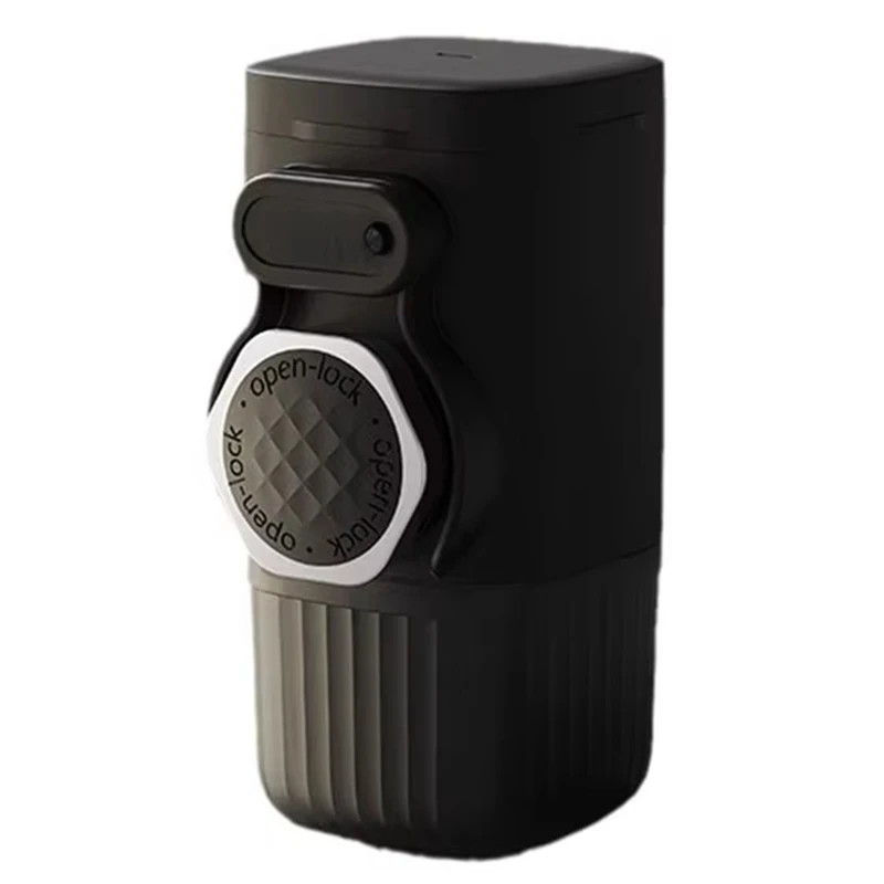 

Портативная кофеварка для эспрессо, капсульная машина ручного прессования для наружного и домашнего использования, компактная итальянская кофеварка для эспрессо