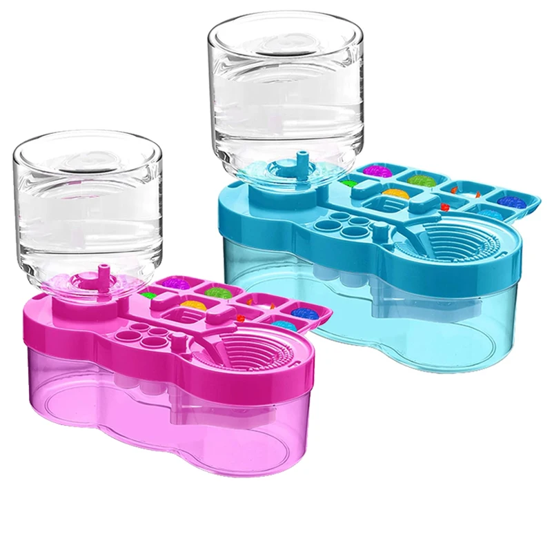 Upgraded Paint Brush Cleaner Rinser Cup Water Circulation Acrylic Watercolor Oil Painting Art Supplies Artist Beginner