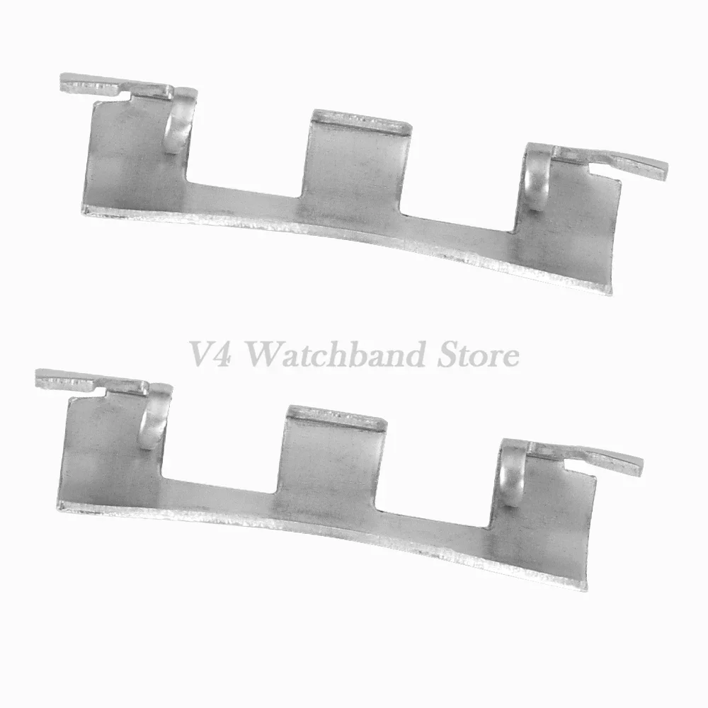 Aço inoxidável Watch Band Adaptadores, curvo End Link, Seiko SKX009, SKX007, SKX173, 175, conector para Jubilee Oyster, 316L, 2pcs