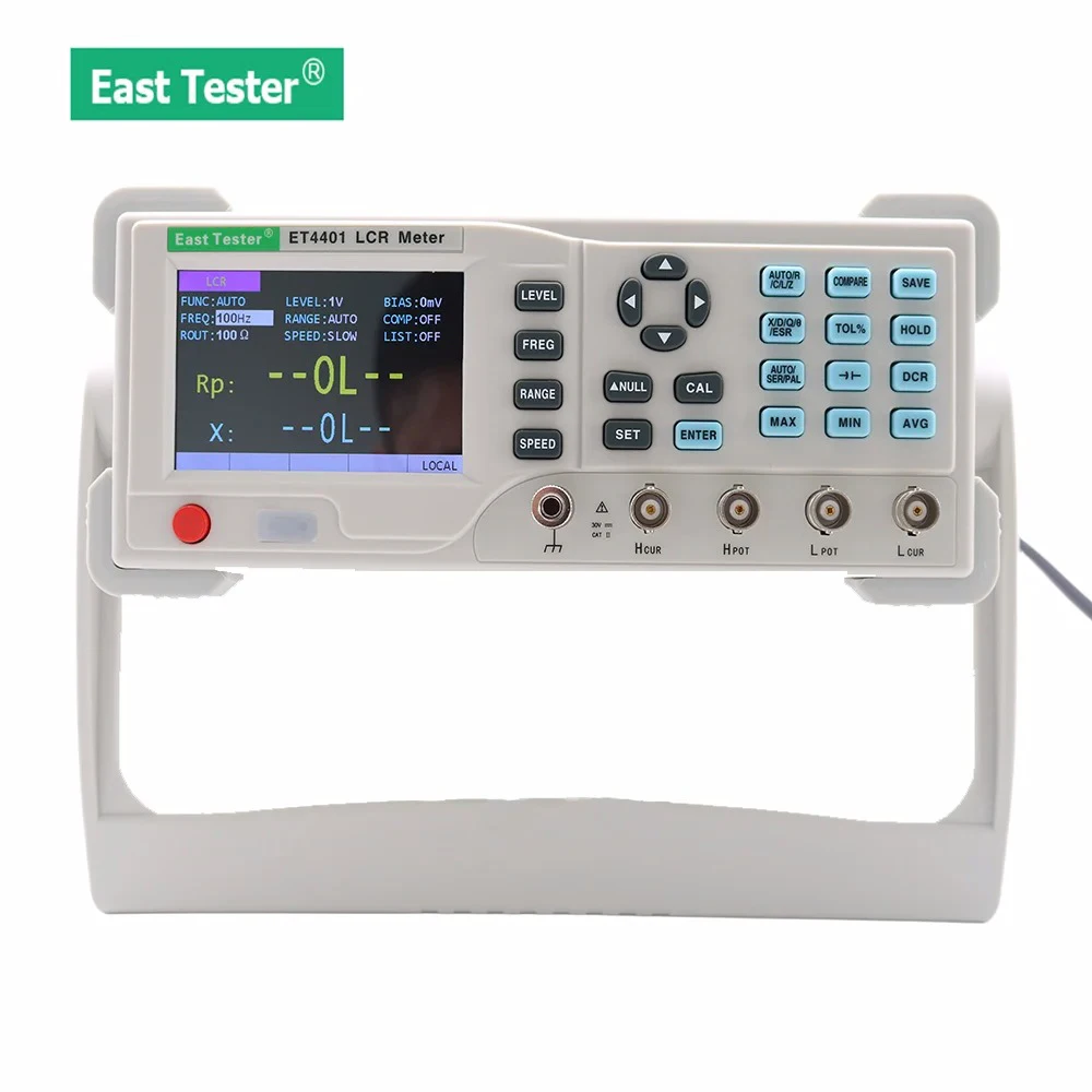 East Tester-Pont électrique de bureau, ET4401, 4410 02/10/2018, Puzzles d'impédance, Mesure de l'inductance itance, Compteur LCR numérique