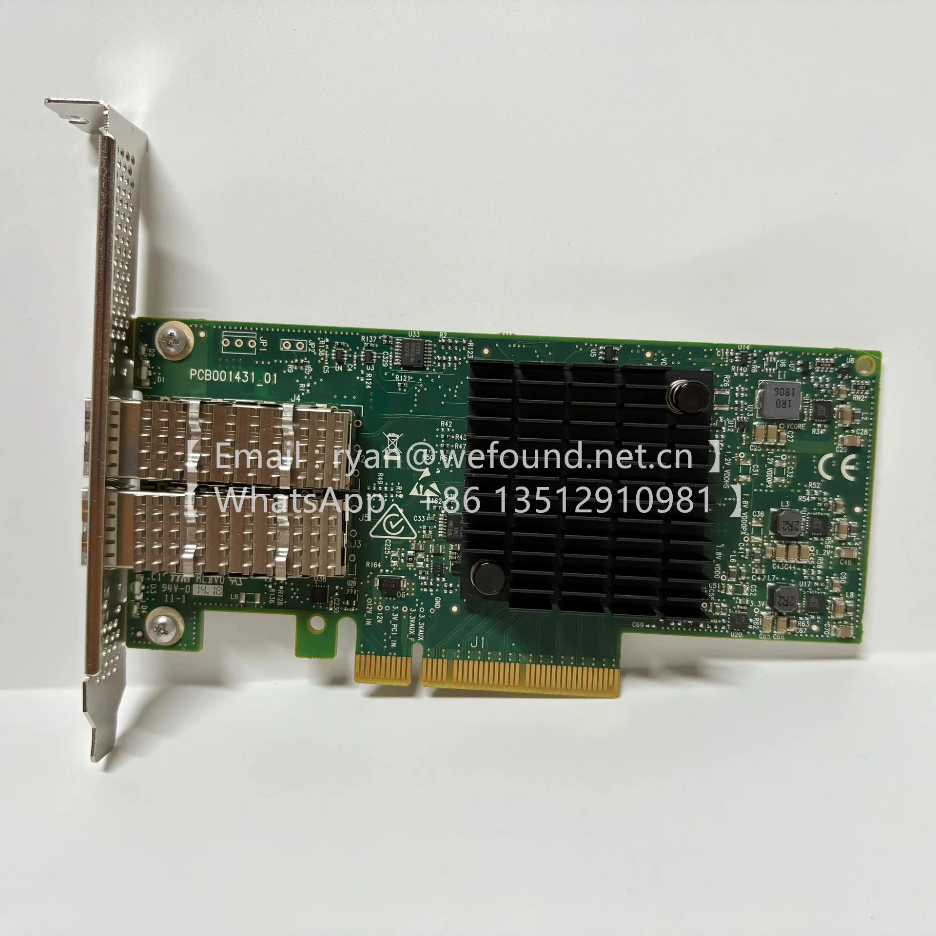 

817753-B21 2-портовый адаптер 640SFP28 MCX4121A, 10/25 ГБ, 817751-001