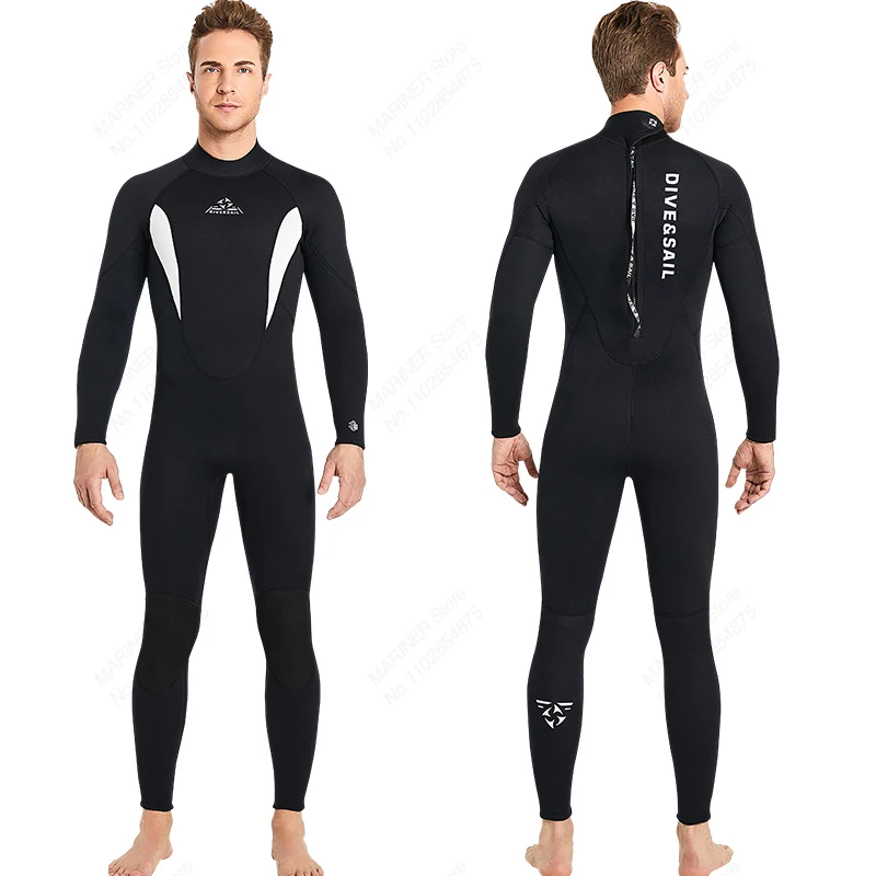 3MM Neoprene Wetsuit Men Women Surf Scuba Diving Suit Equipment Underwater Fishing Spearfishing Kitesurf Swimwear Wet Suit