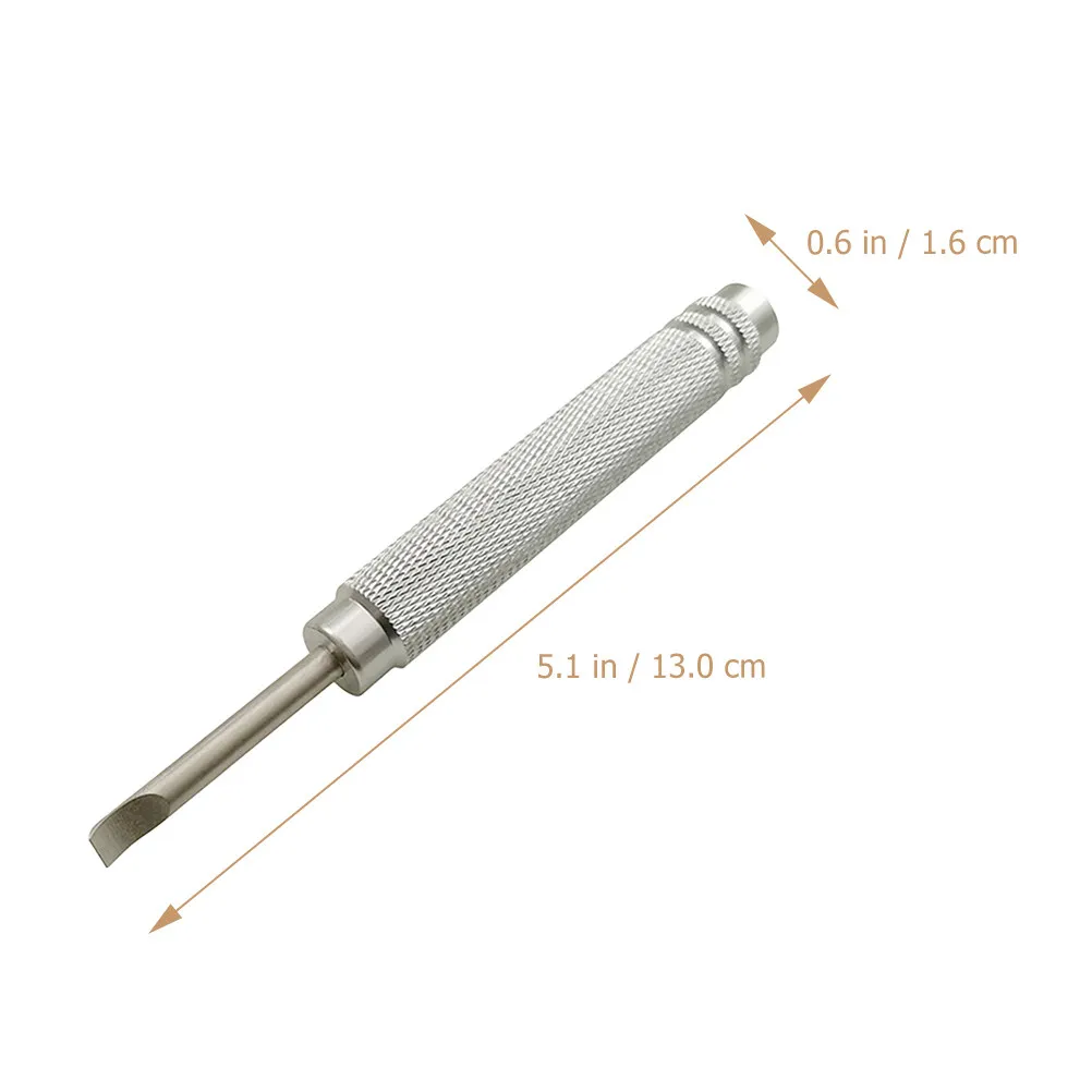 Watch Case Back Open Replacement Easy Grip Handle For Watch Repair Bench Alloy Steel Opener Precision Prying Screwdriver