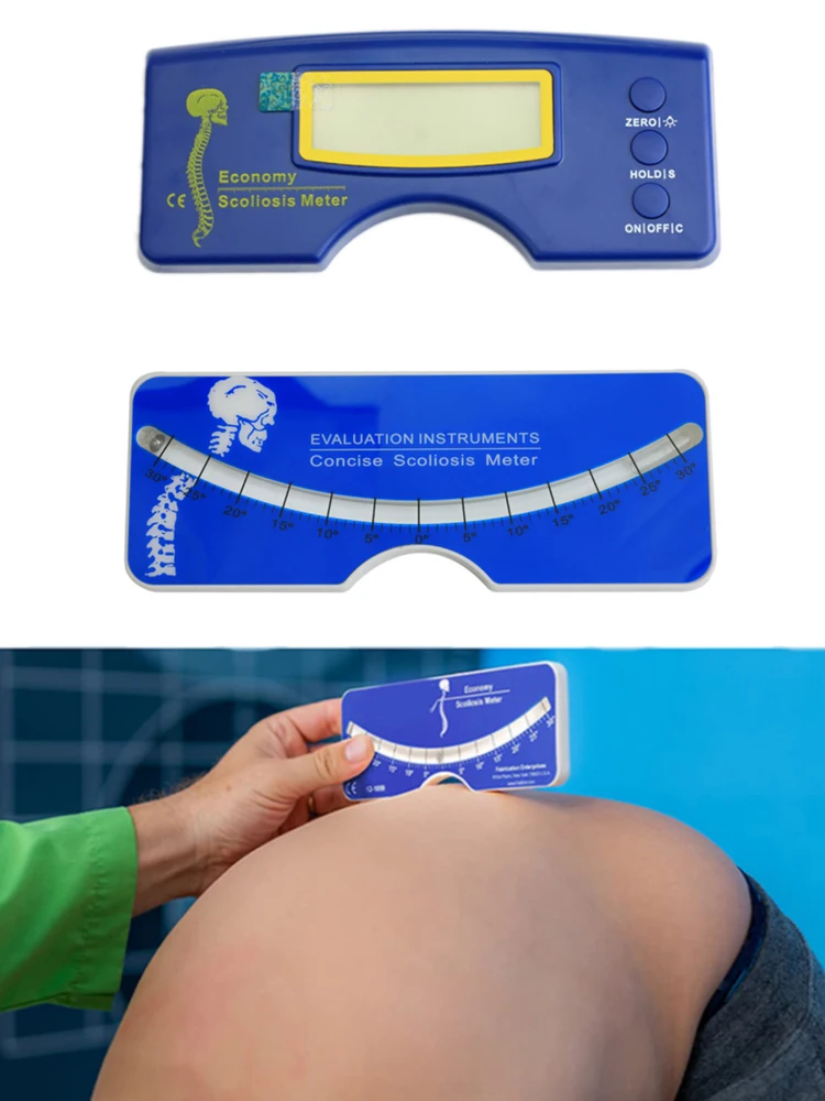 Scoliometer Medical Measuring Device for Back Scoliosis Diagnosis Digital Scoliosis Measurement Tools