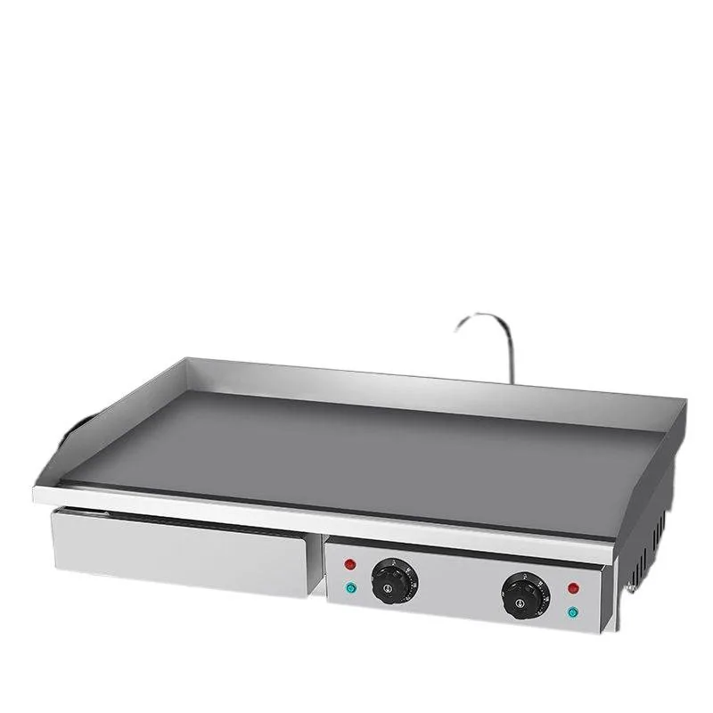 

New integrated electric grill commercial iron plate grilled squid fried steak grilled cold noodles fried rice