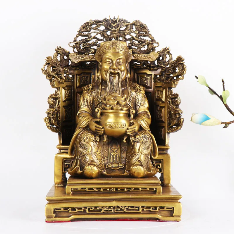 

Copper Kowloon, backlit dragon chair, living room office ornament, Ye living room ornament