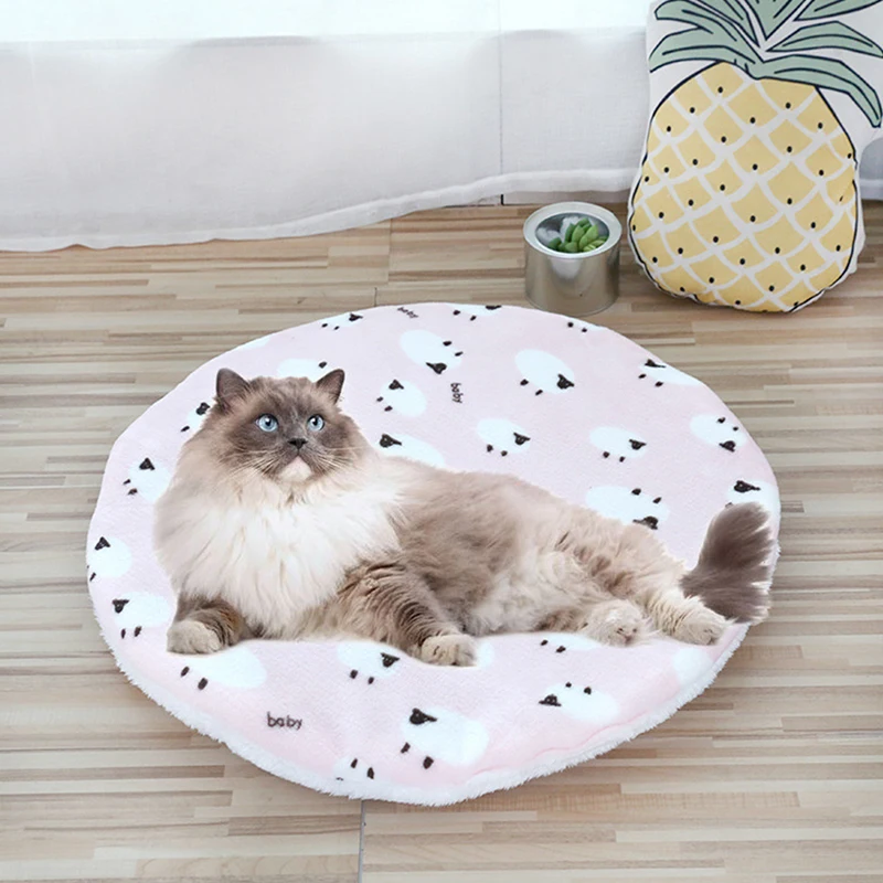 40cm Dog Bed Mat Pet Cushion Cats Bed Pad For Small Medium Large Dogs Cats Sleeping