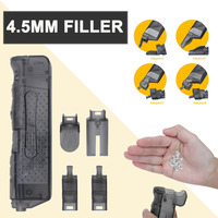 Tactical 4.5mm Loader Airsoft BB Compact Speedloader With 4 adapters Paintball Shooting Bullet Carrier Hunting Accessories