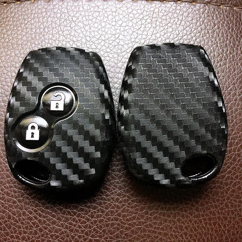 Suitable for Renault TraficMaster Silicone Keyset, Mercedes Smarts Corvette Carbon Pattern Keybag, Automotive Interior Supplies