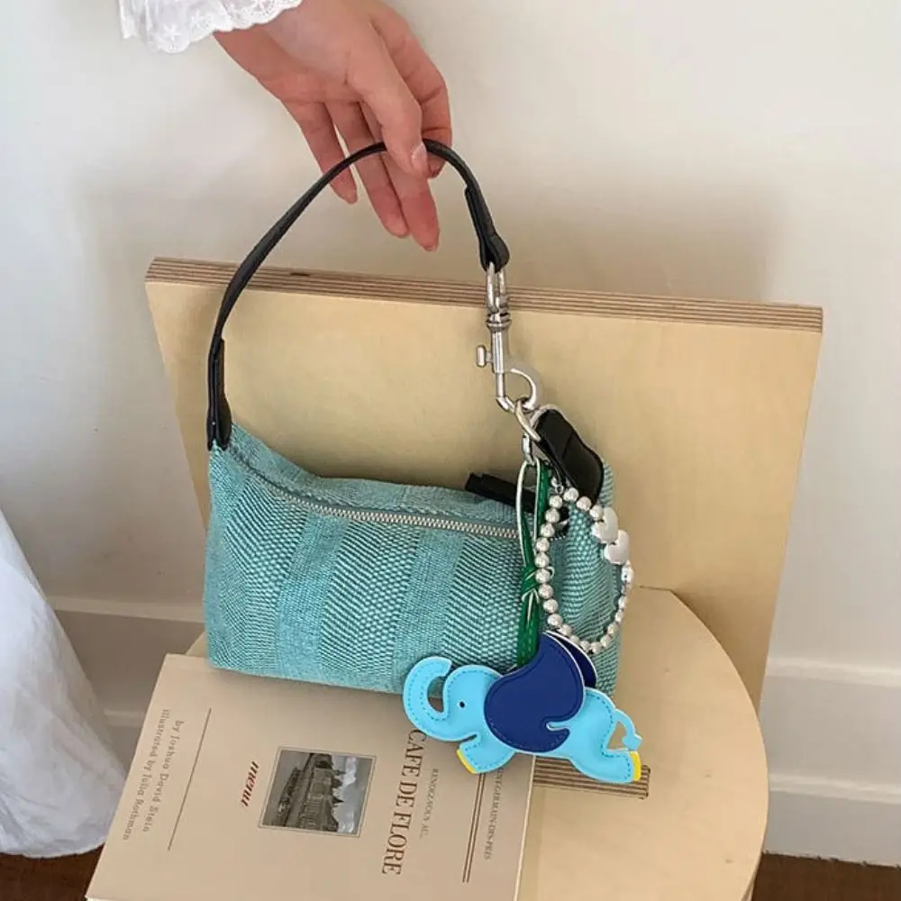 

Ins Large Capacity Hobo Bag Solid Color Korean Style Dumpling Bag Fashion Design Crossbody Bag Weave Shoulder Bag Girls