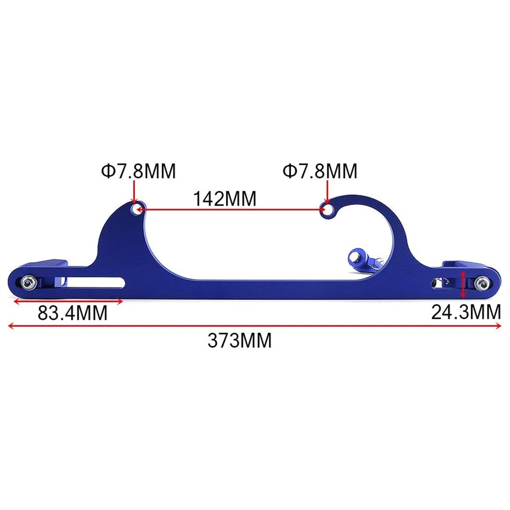 

Car ​Throttle Cable Bracket 4150 4160 Series Throttle Brackets Billet Aluminum Anodized Throttle Cable Bracket Adjustable