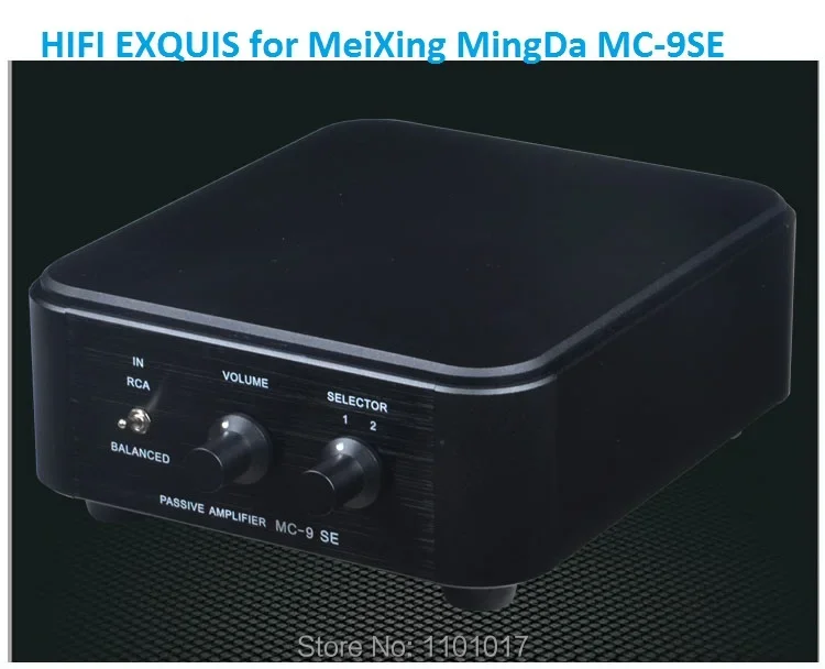 

MeiXing Mingda MC-9 SE Balanced Passive Preamp HIFI EXQUIS High-End UK Transformer No Voltage Input Preamplifier