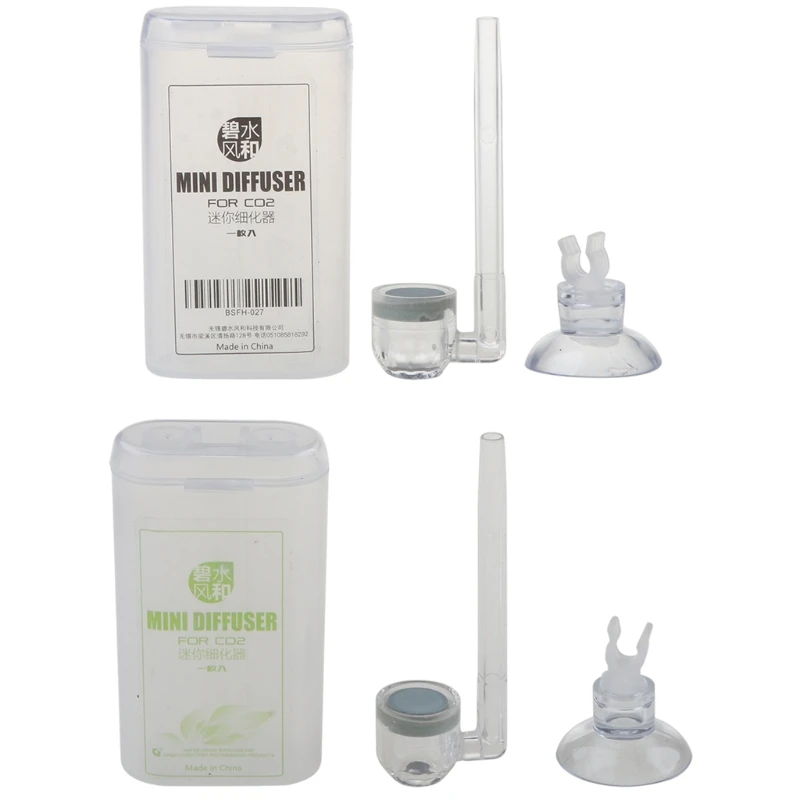 Aquarium for Nano CO2 Diffuser with Suction Cup for Aquariums Planted for Tank Clear Air Accessories