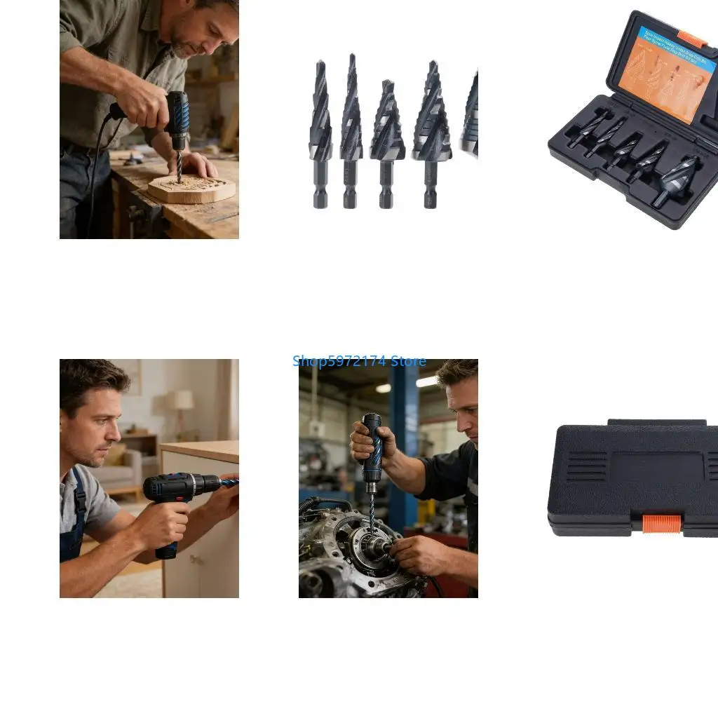 Y3NB Professional Grade 5Pcs Hole Cutting Collection strong For Various Applications