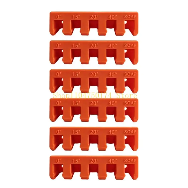 Open-Drainage Pressure Washer Tip Rack ffor 1/4'' Nozzle Organized Storage Top Sale