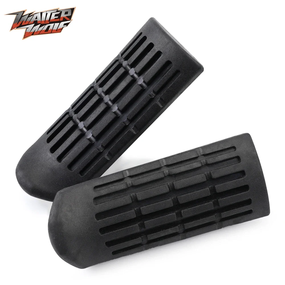 Front Foot Rest Peg Rubbers Footrest For HONDA HORNET CB600F CBF 600 CB1300 CBR 600 F4i/F2/F3 VFR Motorcycle Nonslip Pedal Cover