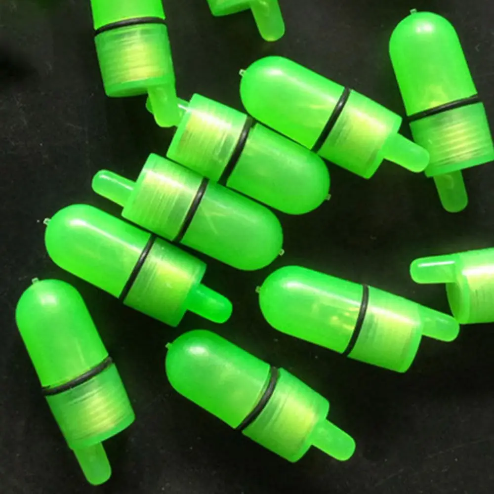 

10Pcs/Lot Alarm Bite Bell Signal Light Luminous Green Lamp Fishing Light