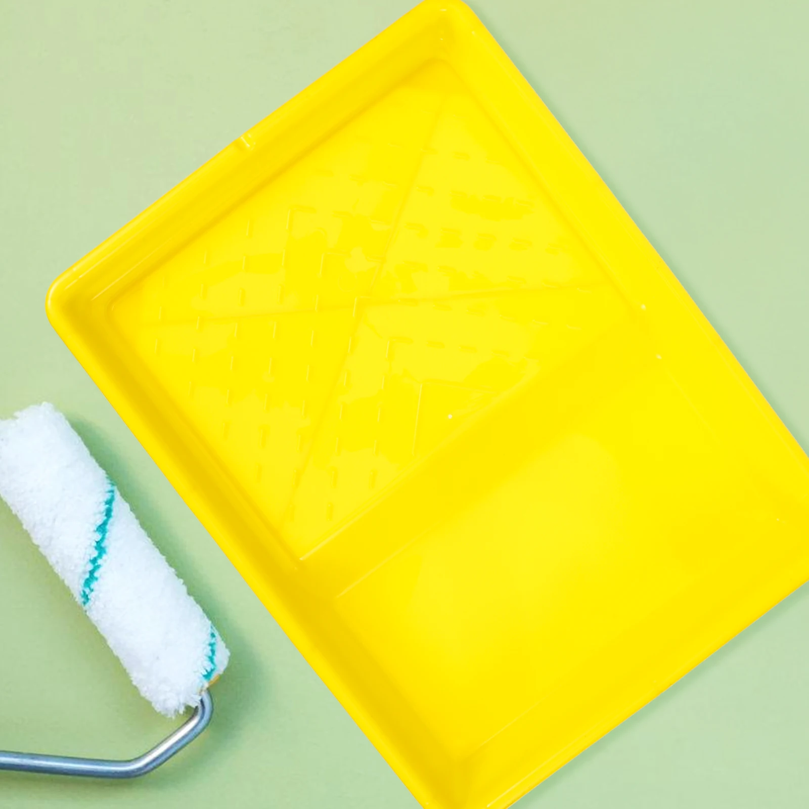 

Paint Tray Plastic Wall Painting Tool Roller Brush Holder Color Mixing Container Paint Storage Tray For Diy Professional