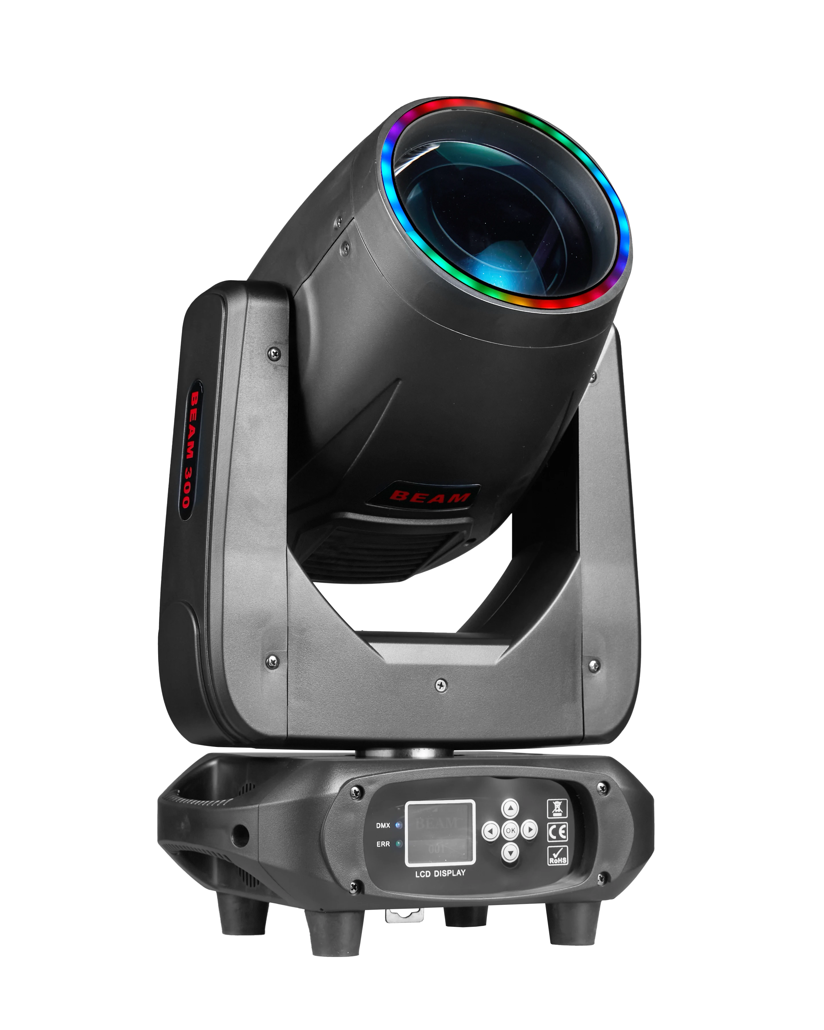 2PCS Beam Moving Head Wah Zoom 300W LED Sharpy audience DJ dmx alien stage controller dj disco lights party lights spot light