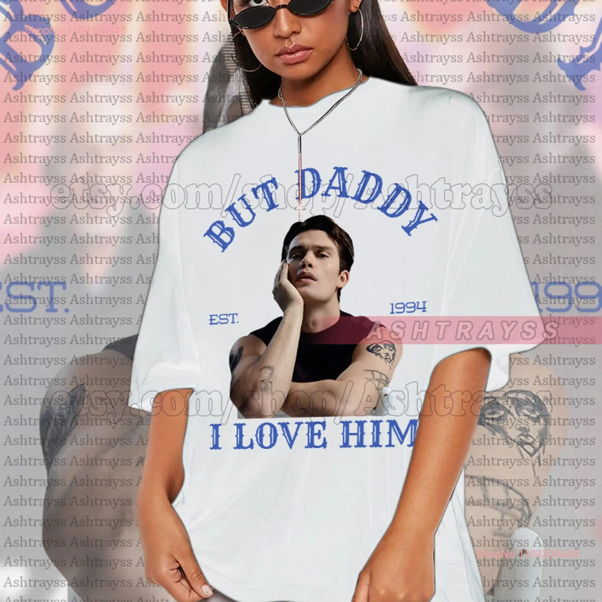 But Daddy I love him Nicholas Galitzine tee sweaT T Shirt long or short sleeves