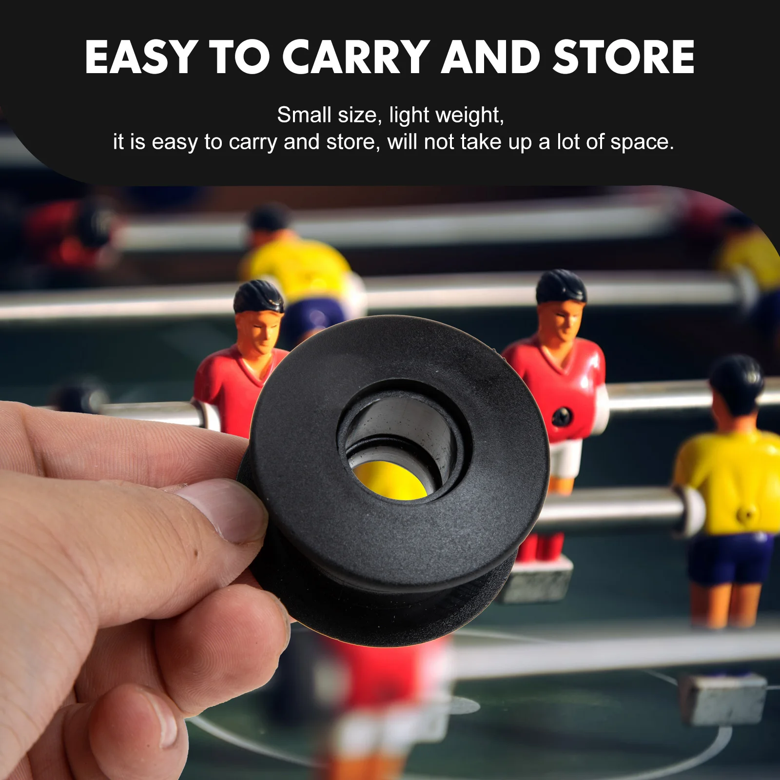 

10 Pairs Foosball Bushings Football Machine Accessories Outdoor Table Goal Child