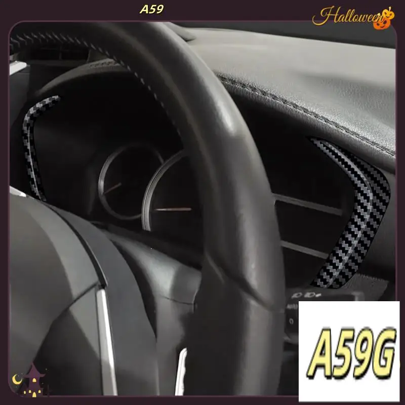 

G9-автомобильная накладка на приборную панель, наклейка на приборную панель, накладка на приборную панель для Toyota ROOMY 2022, углеродное волокно