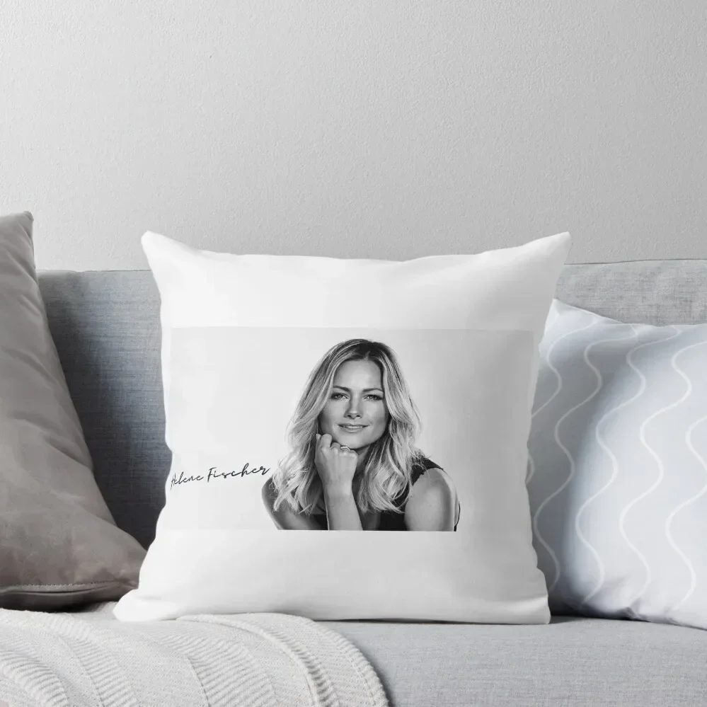 Helene Fischer-almohada decorativa, funda de almohada de lujo, almohadas navideñas