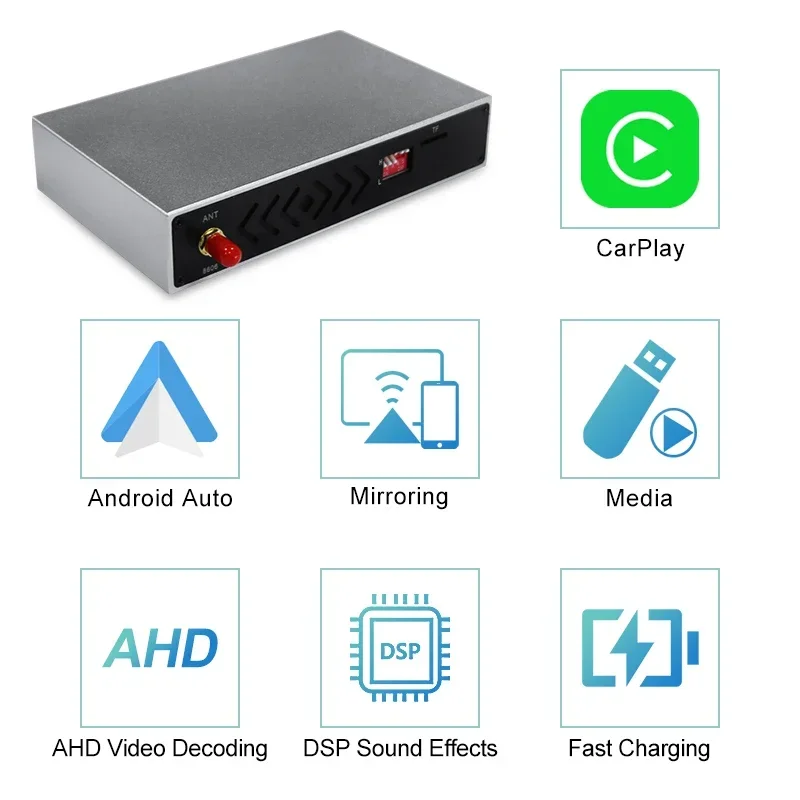 2025 For NBT F20 F23 F30 F32 F33 F10 F11 F01 F15 F2 Wireless Ap ple CarPlay module Android Auto Car Audio Player Decoding Box