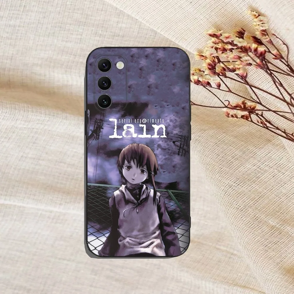 Serial Experiments Lain Phone Case For Samsung Galaxy A20,A21s,A22,A31,A32,A52,A53,A72,73,A80,A91Soft Black Cover